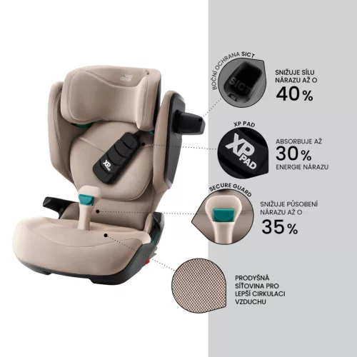 Britax Römer gyerekülés Kidfix Pro Style - Teak