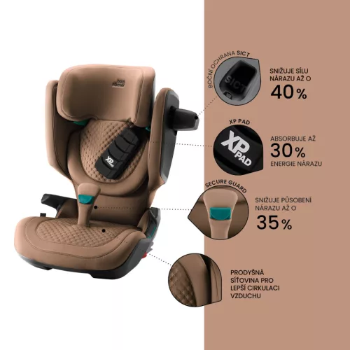 Britax Römer gyerekülés Kidfix Pro Lux - Warm Caramel