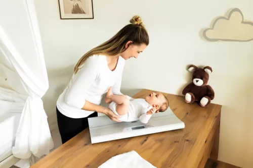 Zopa Digitális babamérleg, rózsaszín Pink