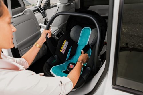 Zopa Lélegző autósülés párna Breeze sc. 0+ Aquatic Green