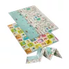 Zopa Multifunkciós összecsukható habszivacs játszószőnyeg – kétoldalas, 200 × 150 cm - City