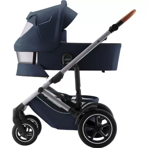 Britax Römer set multifunkciós babakocsi Smile 5Z + mózeskosár Night Blue