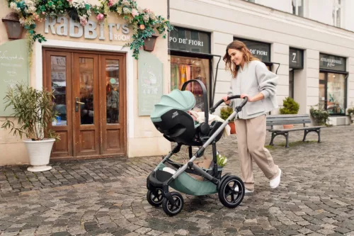 Britax Römer set multifunkciós babakocsi Smile 5Z + mózeskosár Night Blue