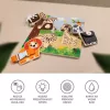 Zopa Fa Montessori puzzle Wood