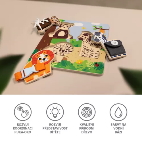 Zopa Fa Montessori puzzle Wood