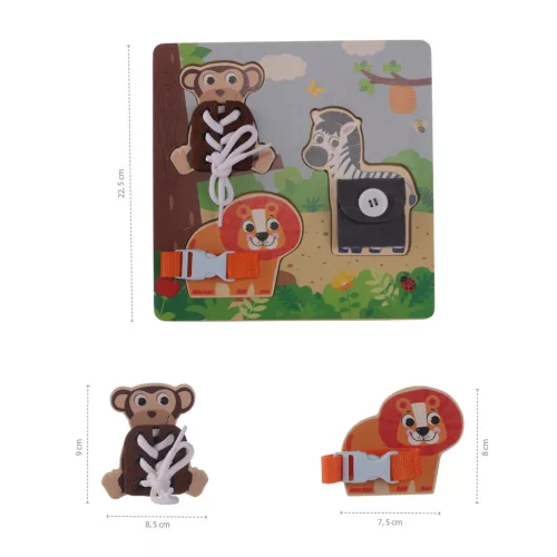 Zopa Fa Montessori puzzle Wood