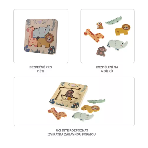 Zopa Fa puzzle Wood