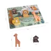 Zopa Fa puzzle - dzsungel Wood