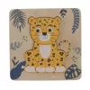 Zopa Fa kis puzzle - Leopard