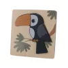 Zopa Fa kis puzzle - Toucan