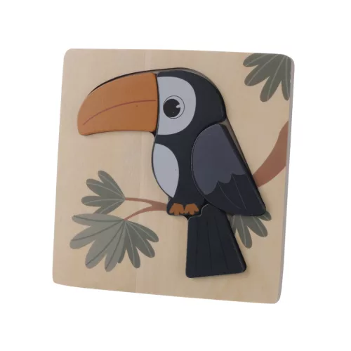 Zopa Fa kis puzzle - Toucan