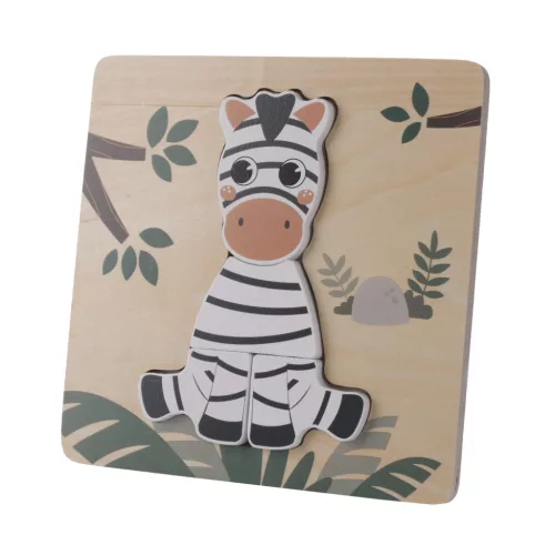 Zopa Fa kis puzzle - zebra Zebra