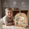 Zopa Fa Montessori időjárás tábla