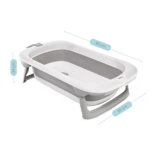 Zopa Aquatico összecsukható babafürdető kád szürke - Grey