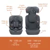 Zopa Alfa i-Size isofix gyerekülés Black
