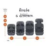 Zopa Alfa i-Size isofix gyerekülés Black
