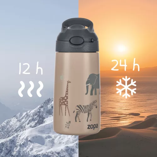 Zopa 400 ml-es sport termosz, hegyvidék Mountains