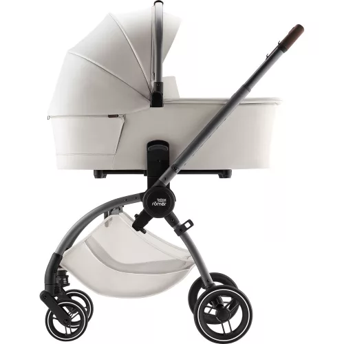 Britax Römer Rio Comfort Core Set 3in1: multifunkciós babakocsi + mózeskosár + Baby-Safe Core hordozó - Soft Taupe
