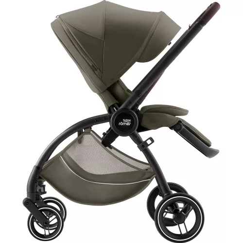 Britax Römer Rio Comfort Core Set 3in1: multifunkciós babakocsi + mózeskosár + Baby-Safe Core hordozó - Urban Olive