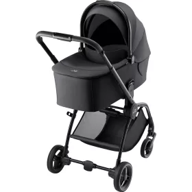   Britax Römer Rio Comfort Core Set 3in1: multifunkciós babakocsi + mózeskosár + Baby-Safe Core hordozó - Carbon Black