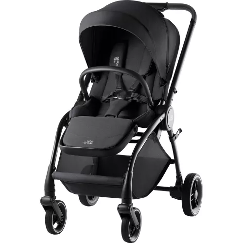 Britax Römer Rio Comfort Core Set 3in1: multifunkciós babakocsi + mózeskosár + Baby-Safe Core hordozó - Carbon Black