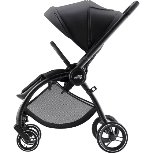 Britax Römer Rio Comfort Core Set 3in1: multifunkciós babakocsi + mózeskosár + Baby-Safe Core hordozó - Carbon Black