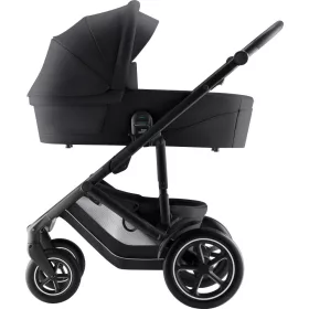   Britax Römer Smile 5Z Comfort Core Set 3in1: multifunkciós babakocsi + mózeskosár + Baby-Safe Core hordozó - Carbon Black