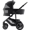 Britax Römer Smile 5Z Comfort Core Set 3in1: multifunkciós babakocsi + mózeskosár + Baby-Safe Core hordozó - Carbon Black