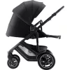 Britax Römer Smile 5Z Comfort Core Set 3in1: multifunkciós babakocsi + mózeskosár + Baby-Safe Core hordozó - Carbon Black
