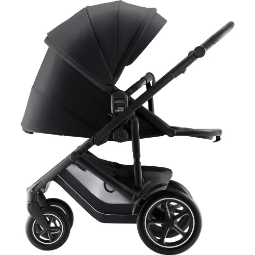 Britax Römer Smile 5Z Comfort Core Set 3in1: multifunkciós babakocsi + mózeskosár + Baby-Safe Core hordozó - Carbon Black