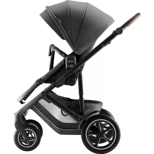 Britax Römer Smile 5Z Comfort Core Set 3in1: multifunkciós babakocsi + mózeskosár + Baby-Safe Core hordozó - Mineral Grey