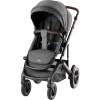 Britax Römer Smile 5Z Comfort Core Set 3in1: multifunkciós babakocsi + mózeskosár + Baby-Safe Core hordozó - Mineral Grey