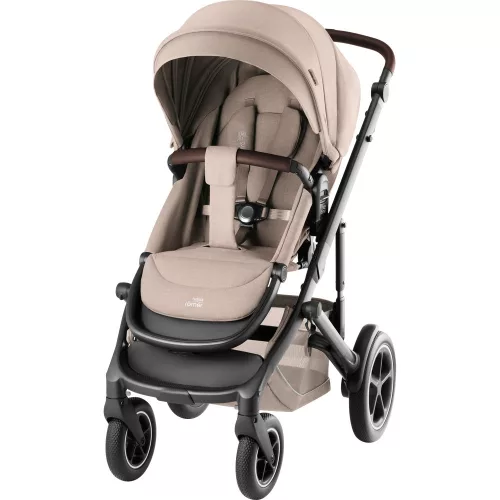 Britax Römer Smile 5Z Comfort Core Set 3in1: multifunkciós babakocsi + mózeskosár + Baby-Safe Core hordozó - Teak