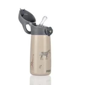 Zopa 400 ml-es termosz cumis szívószállal, szafari Safari
