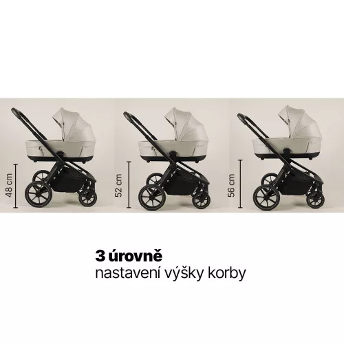 Zopa Move XL 5 mózeskosár  Ivory Beige