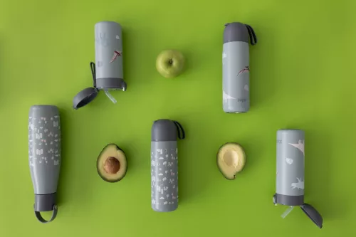 Zopa 400 ml-es termosz szívószállal, pisztáciazöld Pistacio green