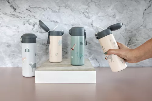 Zopa 400 ml-es termosz szívószállal, pisztáciazöld Pistacio green