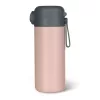 Zopa 350 ml-es termosz szívószállal és szilikon fogantyúval, candy pink Candy pink