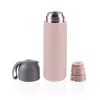 Zopa 400 ml-es termosz szilikon fogantyúval, candy pink Candy pink