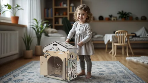 Zopa Készségfejlesztő oktató nagy házikó - Dino