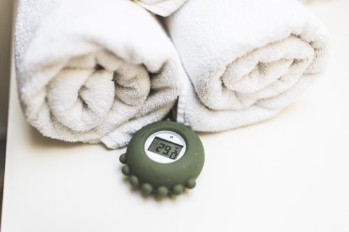 Zopa Szilikon digitális hőmérő 2 az 1-ben - mustársárga Mustard Yellow