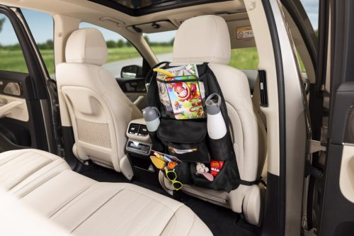 Zopa ülésre rögzíthető rendszerező + zseb tablet és zsebkendő számára