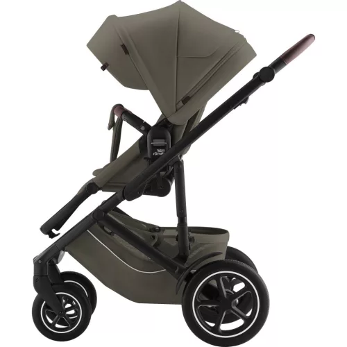 Britax Römer Smile 5Z Comfort Plus Set Lux (Smile 5z babakocsi + mózeskosár + Baby-Safe Pro + Vario Base 5Z) - Urban Olive