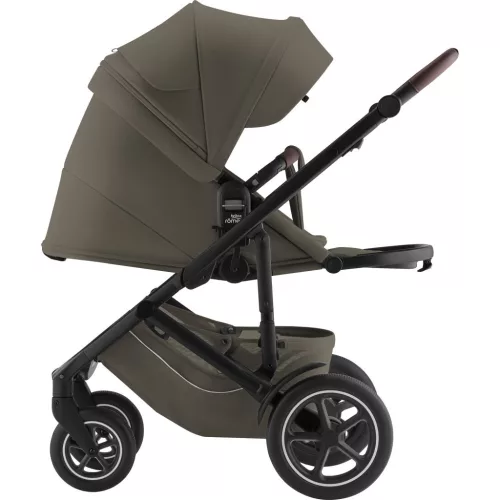 Britax Römer Smile 5Z Comfort Plus Set Lux (Smile 5z babakocsi + mózeskosár + Baby-Safe Pro + Vario Base 5Z) - Urban Olive