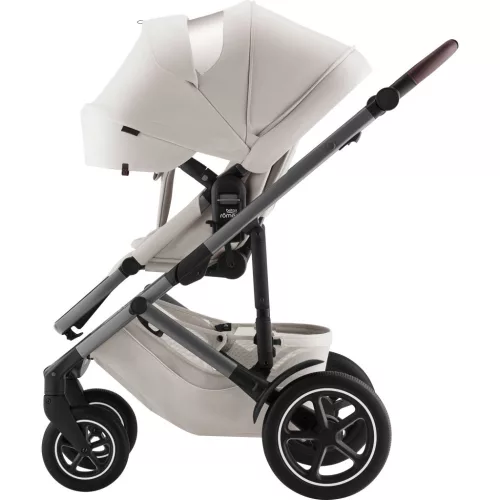 Britax Römer Smile 5Z Comfort Plus Set Lux (Smile 5z babakocsi + mózeskosár + Baby-Safe Pro + Vario Base 5Z) - Soft Taupe
