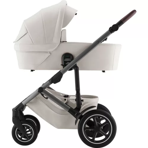 Britax Römer Smile 5Z Comfort Plus Set Lux (Smile 5z babakocsi + mózeskosár + Baby-Safe Pro + Vario Base 5Z) - Soft Taupe