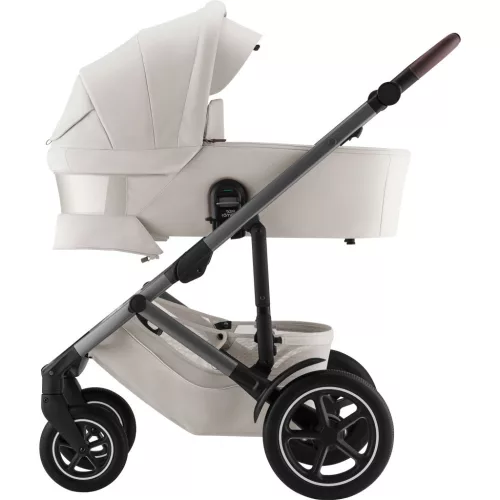 Britax Römer Smile 5Z Comfort Plus Set Lux (Smile 5z babakocsi + mózeskosár + Baby-Safe Pro + Vario Base 5Z) - Soft Taupe