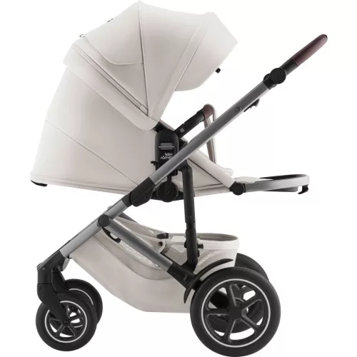 Britax Römer Smile 5Z Comfort Plus Set Lux (Smile 5z babakocsi + mózeskosár + Baby-Safe Pro + Vario Base 5Z) - Soft Taupe