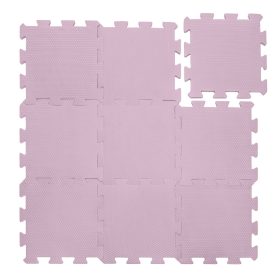   Zopa 9 db-os Puzzle habszőnyeg, 30x30 cm, sugar pink Sugar Pink
