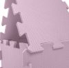 Zopa 9 db-os Puzzle habszőnyeg, 30x30 cm, sugar pink Sugar Pink